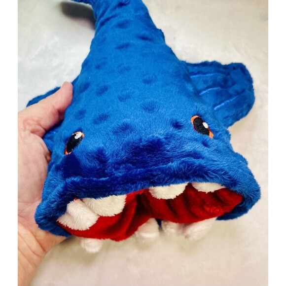 Sea Creature Blue Bloop Hand Made Plush Toy fish Beast the ocean 12” Roy…